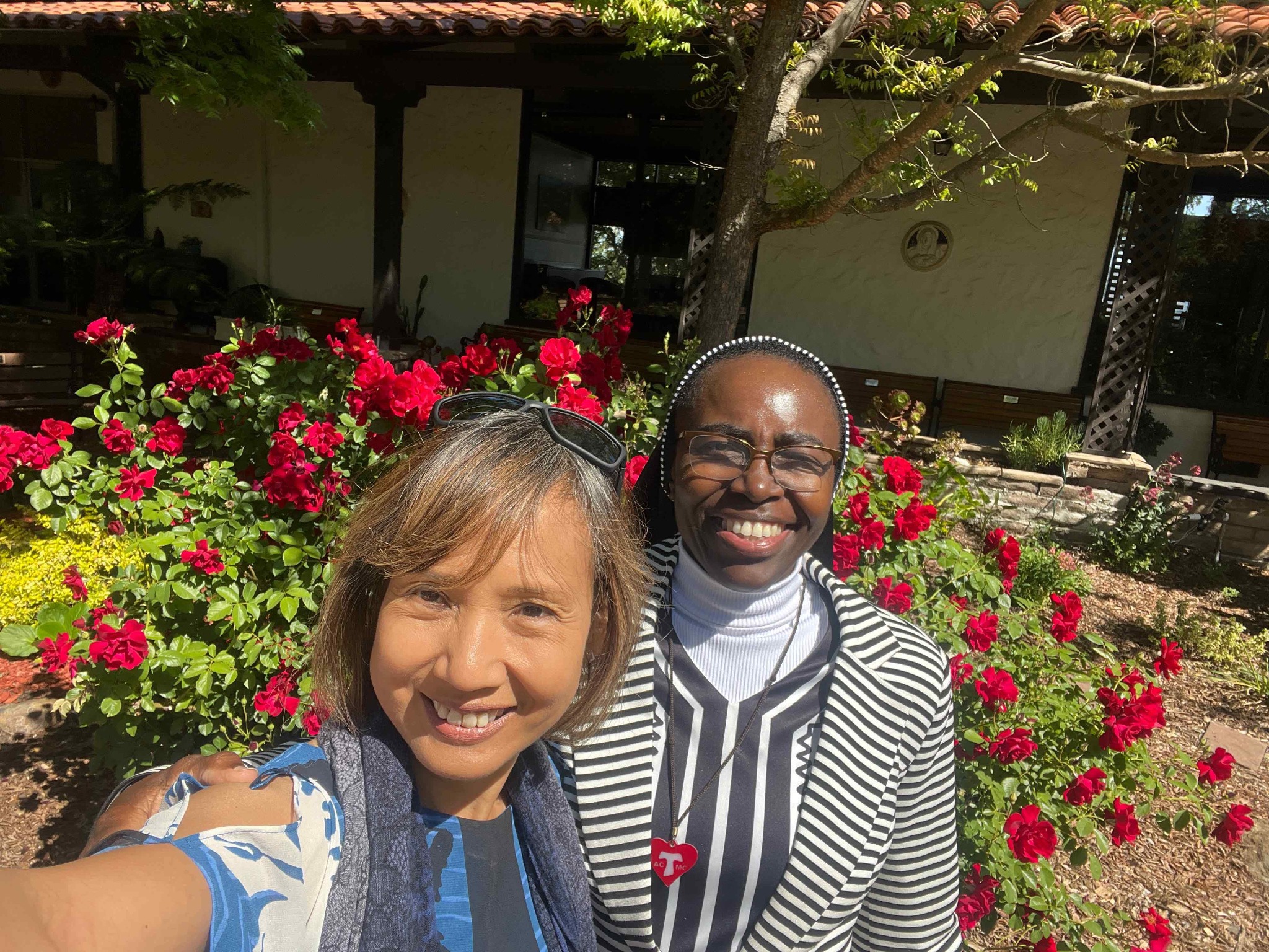 Sr. Felicia with Jenny, friend and benefactor