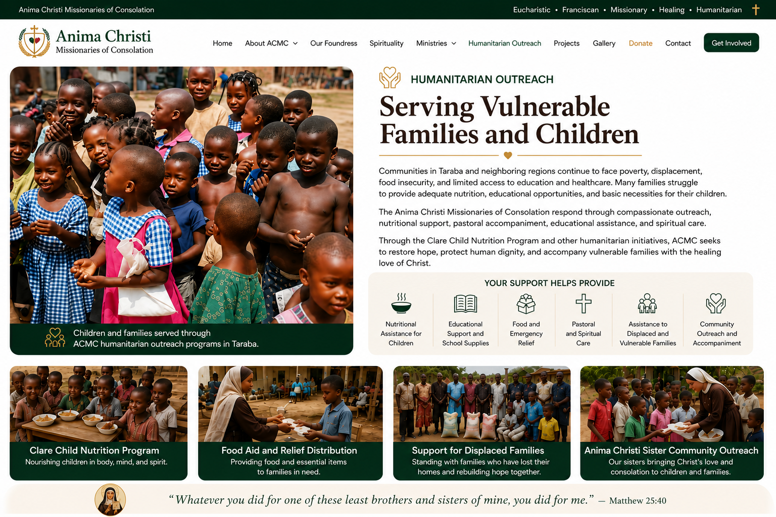 Mission outreach
